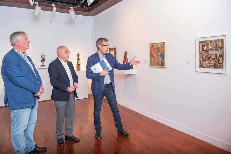 Las obras serán el germen del futuro Museo de Bellas Artes (Foto TA)